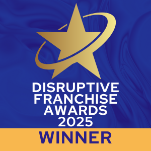 Disruptive Franchise Awards 2025 Winner Badge